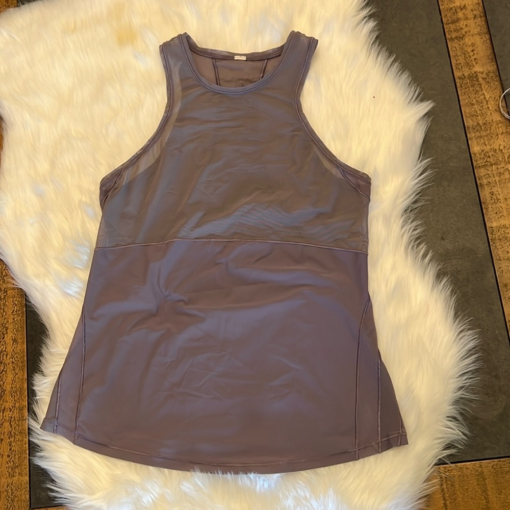 Lululemon Mesh Tank in Lavender